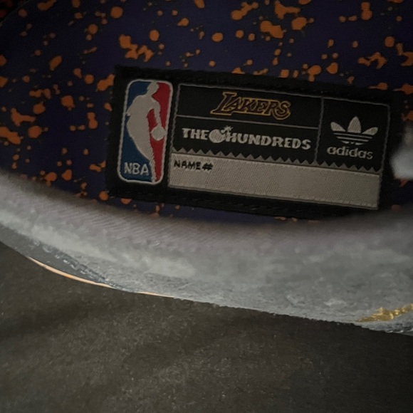 Adidas Lakers x The Hundreds Shoe - Picture 9 of 15
